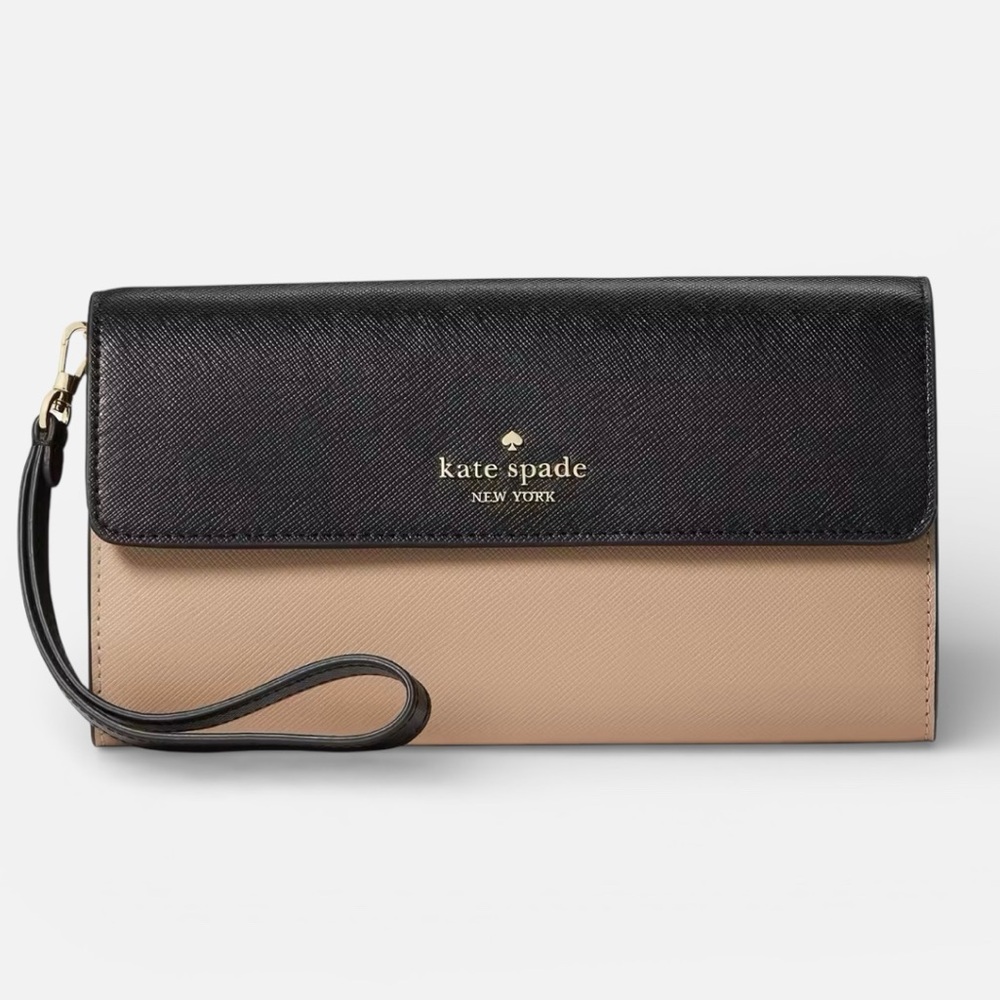 Like new Kate Spade Madison Colorblock Travel Wristlet